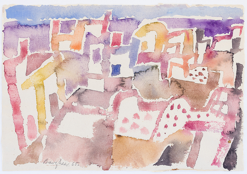 In unserer Galerie zum Verkauf stehendes Bild von Eduard Bargheer (Maler, Expressionismus): Forio