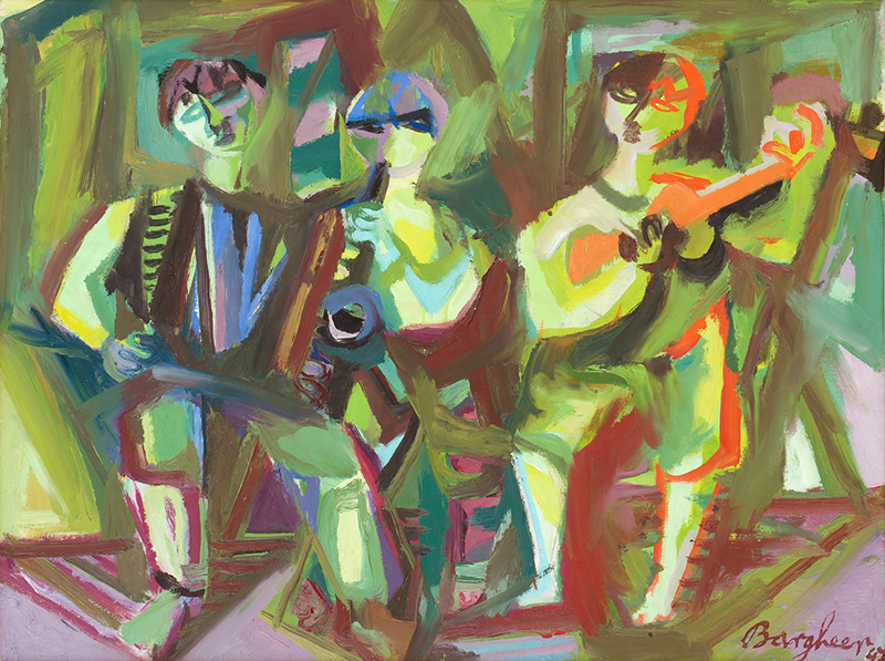 Buy the original oil painting "Serenata" by Eduard Bargheer (Painter, Expressionism) at our gallery.