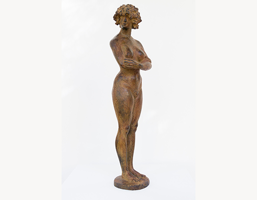 In unserer Galerie zum Verkauf angebotene Skulptur von Karl-Heinz Krause (Bildhauer): Bella Romana (Villa Massimo Roma) (groß)