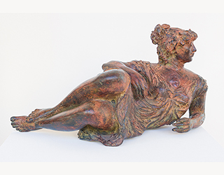 In unserer Galerie zum Verkauf angebotene Skulptur von Karl-Heinz Krause (Bildhauer): Nobile Romana (Villa Massimo Roma) (klein)