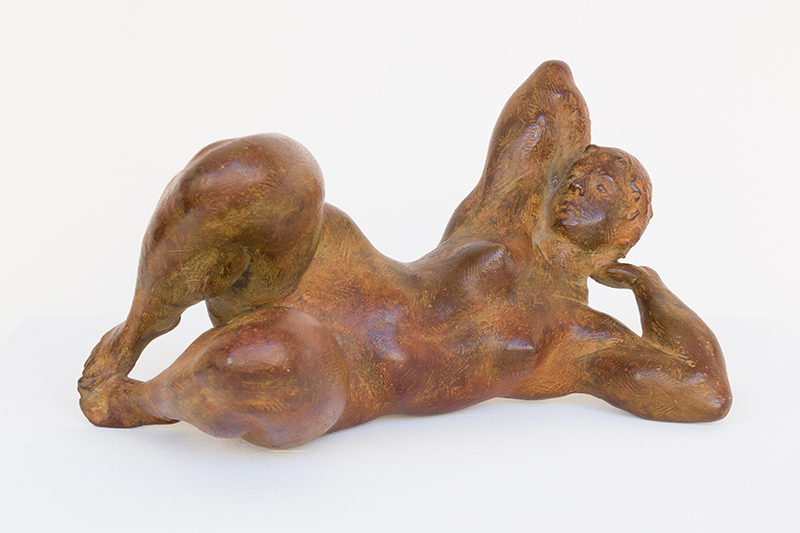 In unserer Galerie zum Verkauf stehende Skulptur von Karl-Heinz Krause (Bildhauer): Pomona III