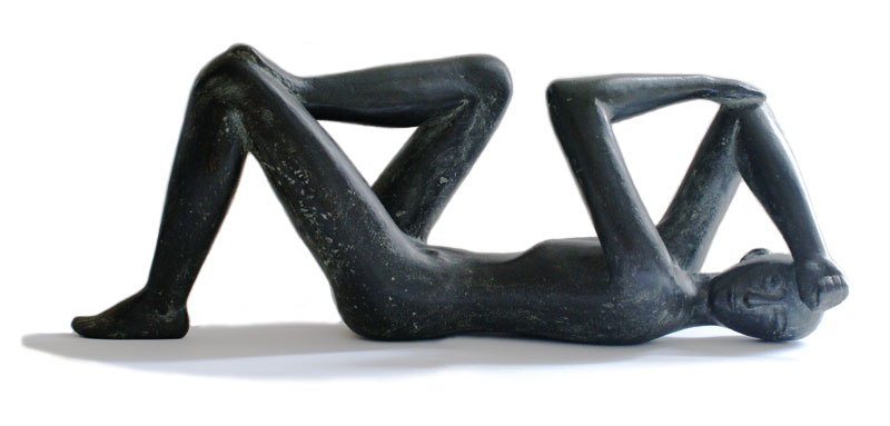 In unserer Galerie zum Verkauf stehende Skulptur von Karl-Heinz Krause (Bildhauer): Tekton