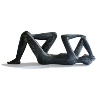 In unserer Galerie zum Verkauf angebotene Skulptur von Karl-Heinz Krause (Bildhauer): Tekton (groß)
