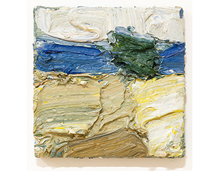 In unserer Galerie zum Verkauf angebotenes Bild von Klaus Fußmann (Maler): Landschaft am Meer (klein)