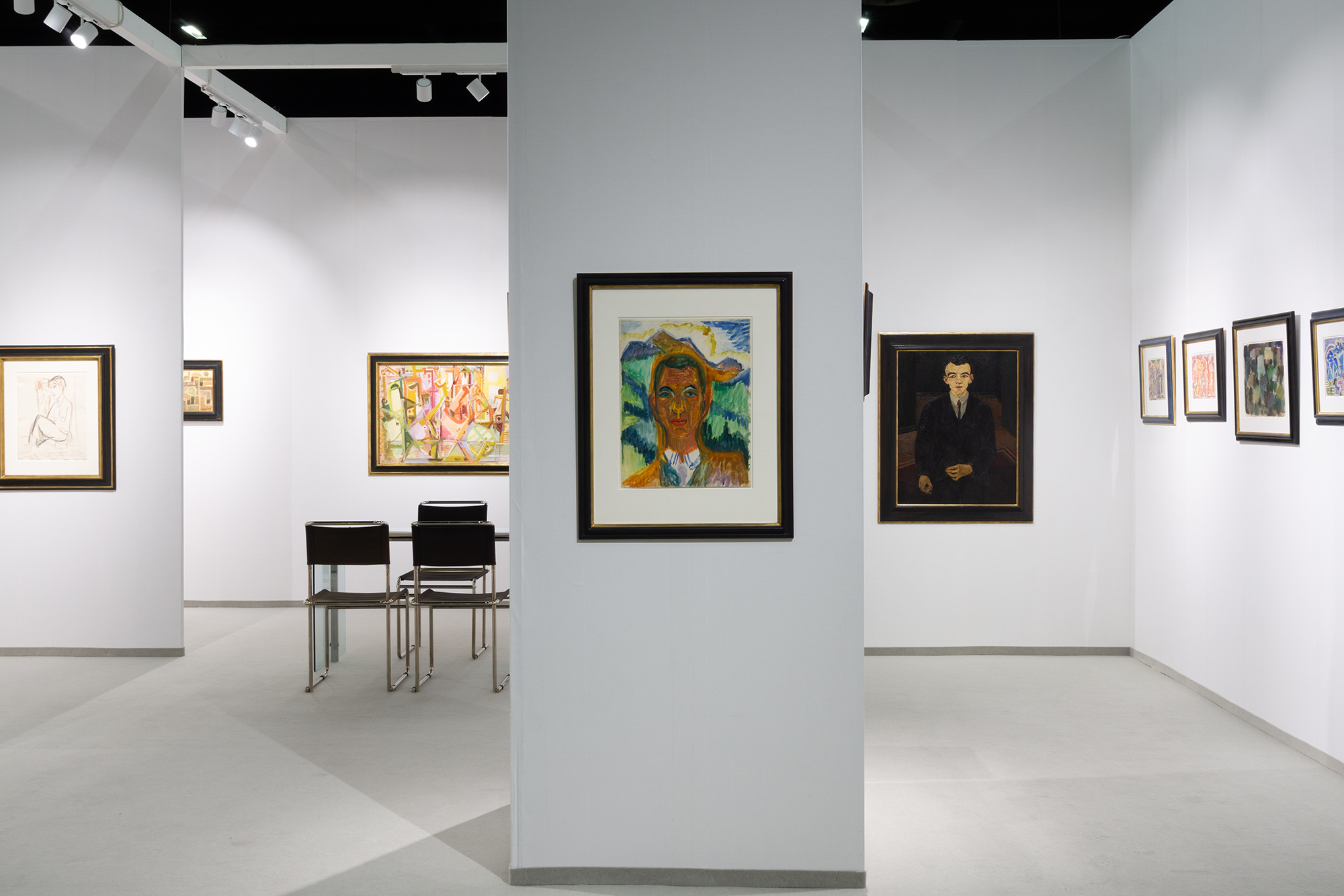 Messestand auf der Art Cologne 2024 (7. bis 10. November)