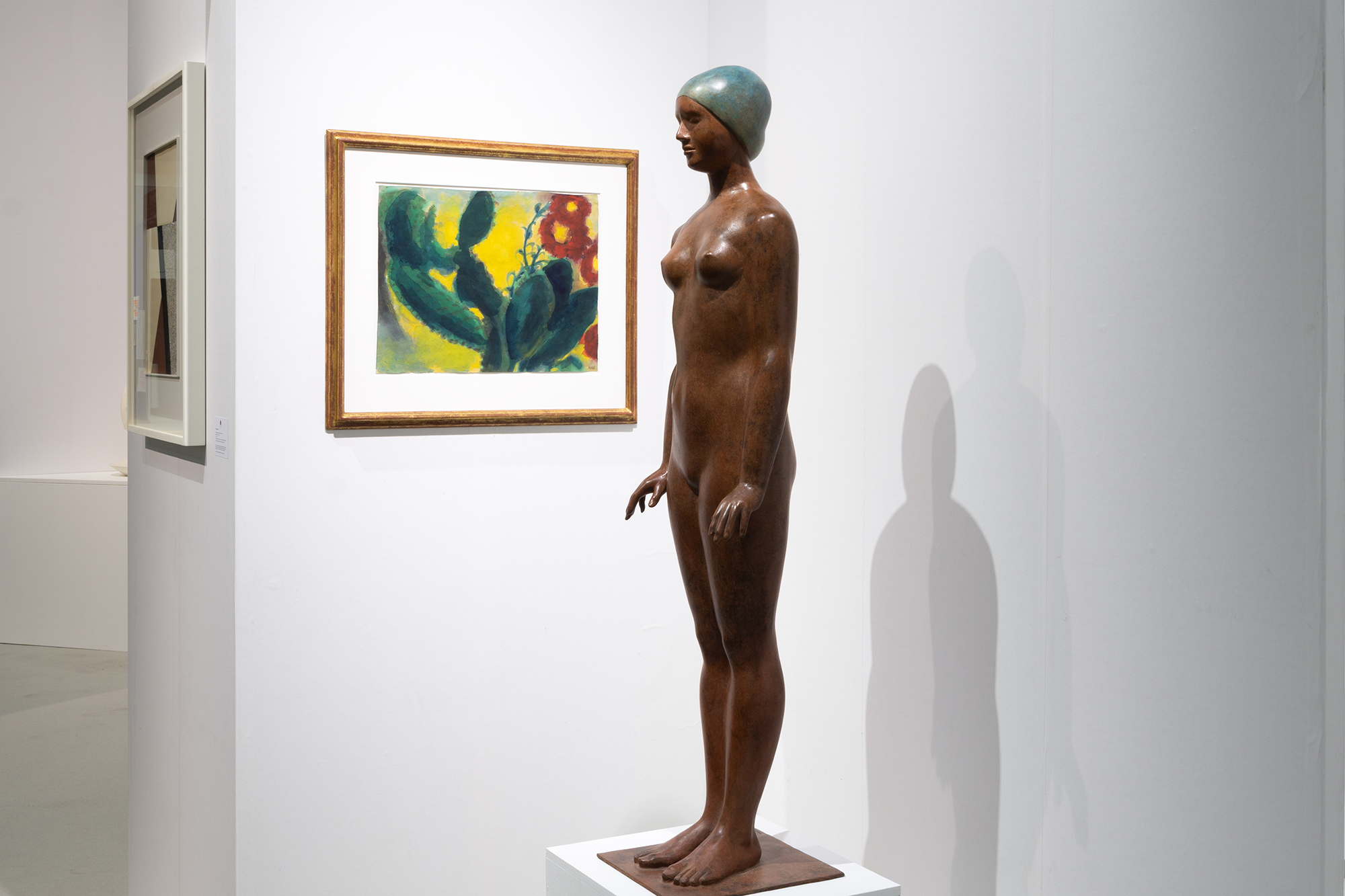 Messestand auf der Art Cologne 2024 (7. bis 10. November)
