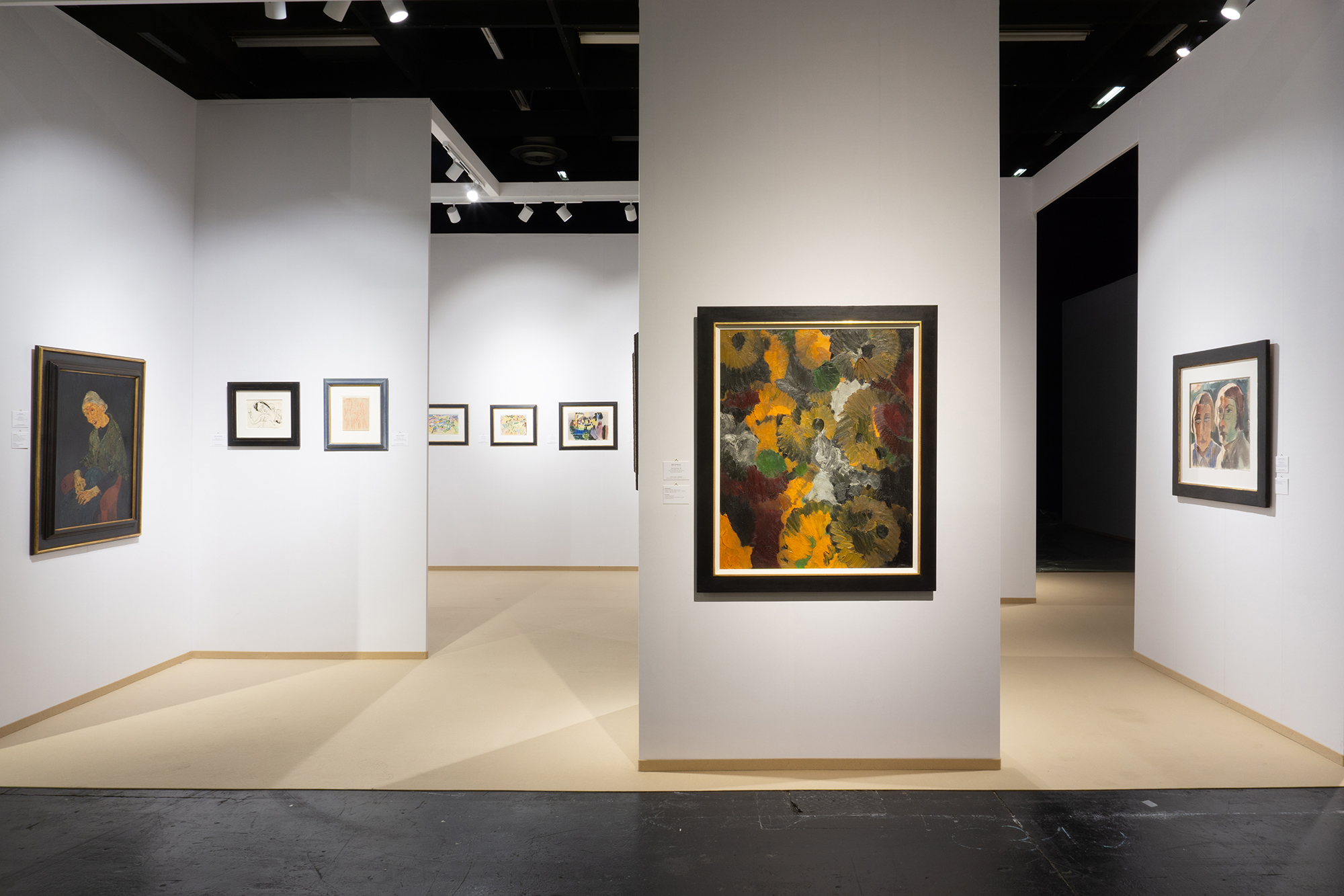 Messestand auf der Art Cologne 2025 (6. bis 9. November)