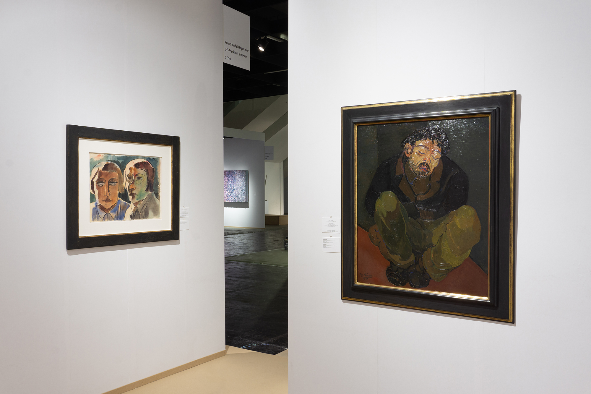 Messestand auf der Art Cologne 2025 (6. bis 9. November)