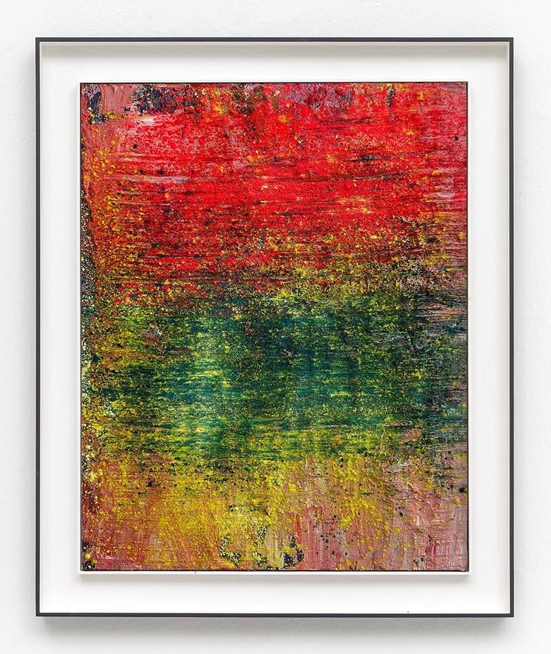 In unserer Galerie zum Verkauf stehendes Bild von Janus Hochgesand (Maler, Informel): Ohne Titel