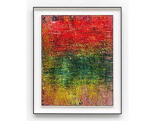 In unserer Galerie zum Verkauf angebotenes Bild von Janus Hochgesand (Maler, Informel): Ohne Titel (klein)