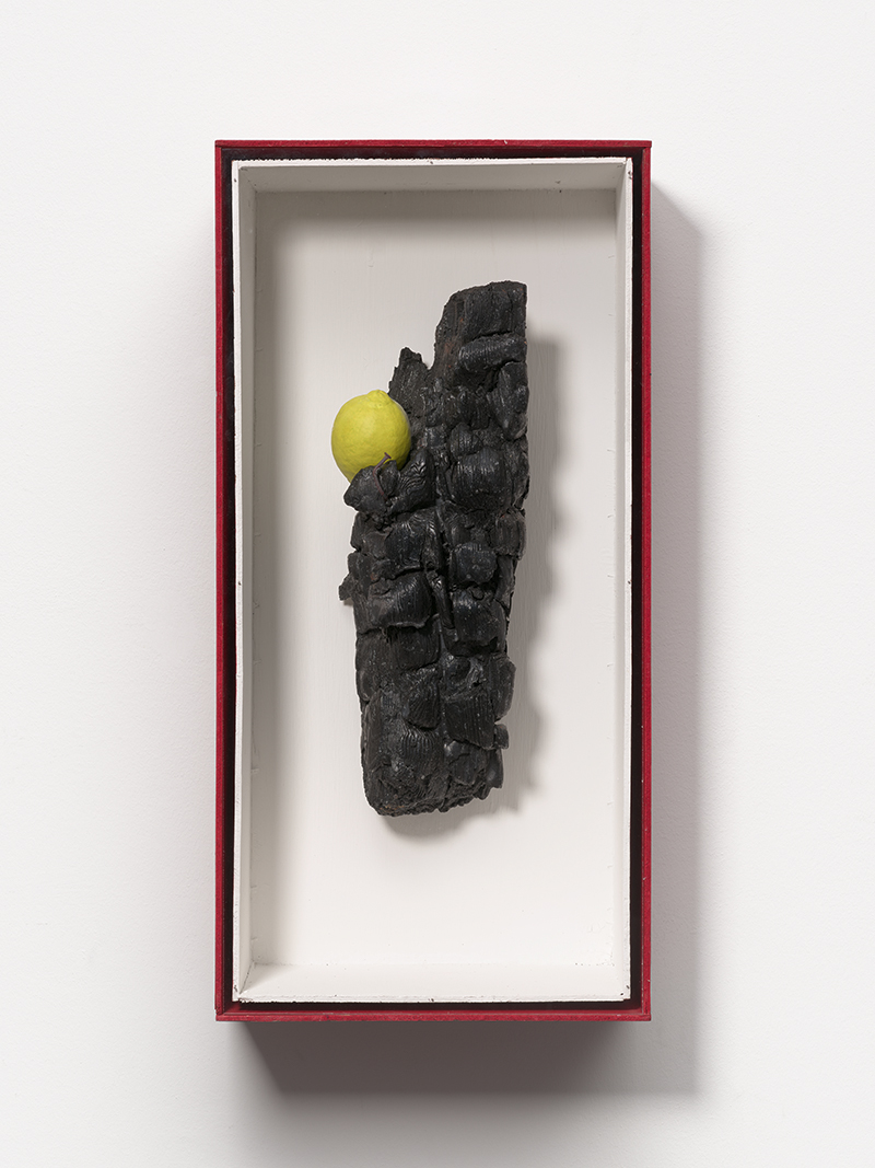 In unserer Galerie zum Verkauf stehende Skulptur von Joachim Elzmann (Bildhauer): Zitronenstillleben