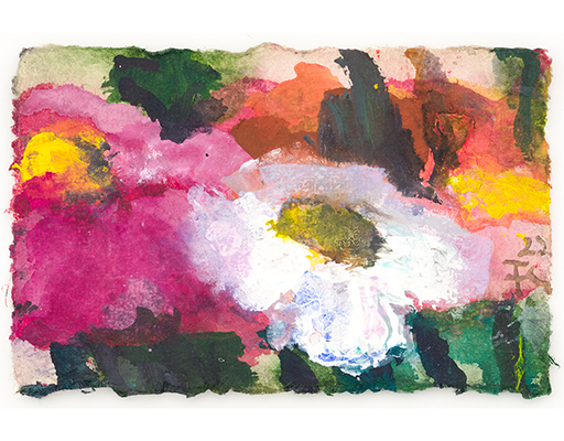 In unserer Galerie zum Verkauf angebotenes Bild von Klaus Fu&szlig;mann: Mohn und Margerite (gro&szlig;)