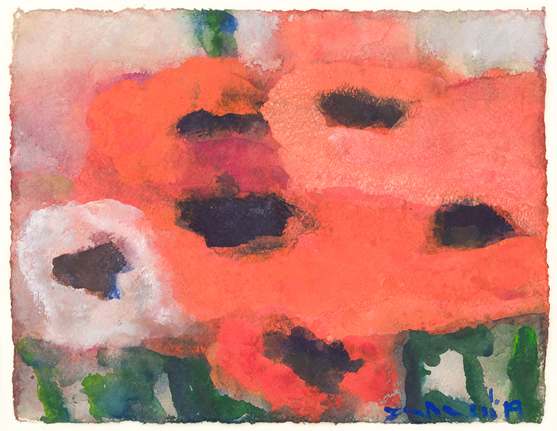 In unserer Galerie zum Verkauf stehendes Bild von Klaus Fu&szlig;mann (Maler): Mohnblumen